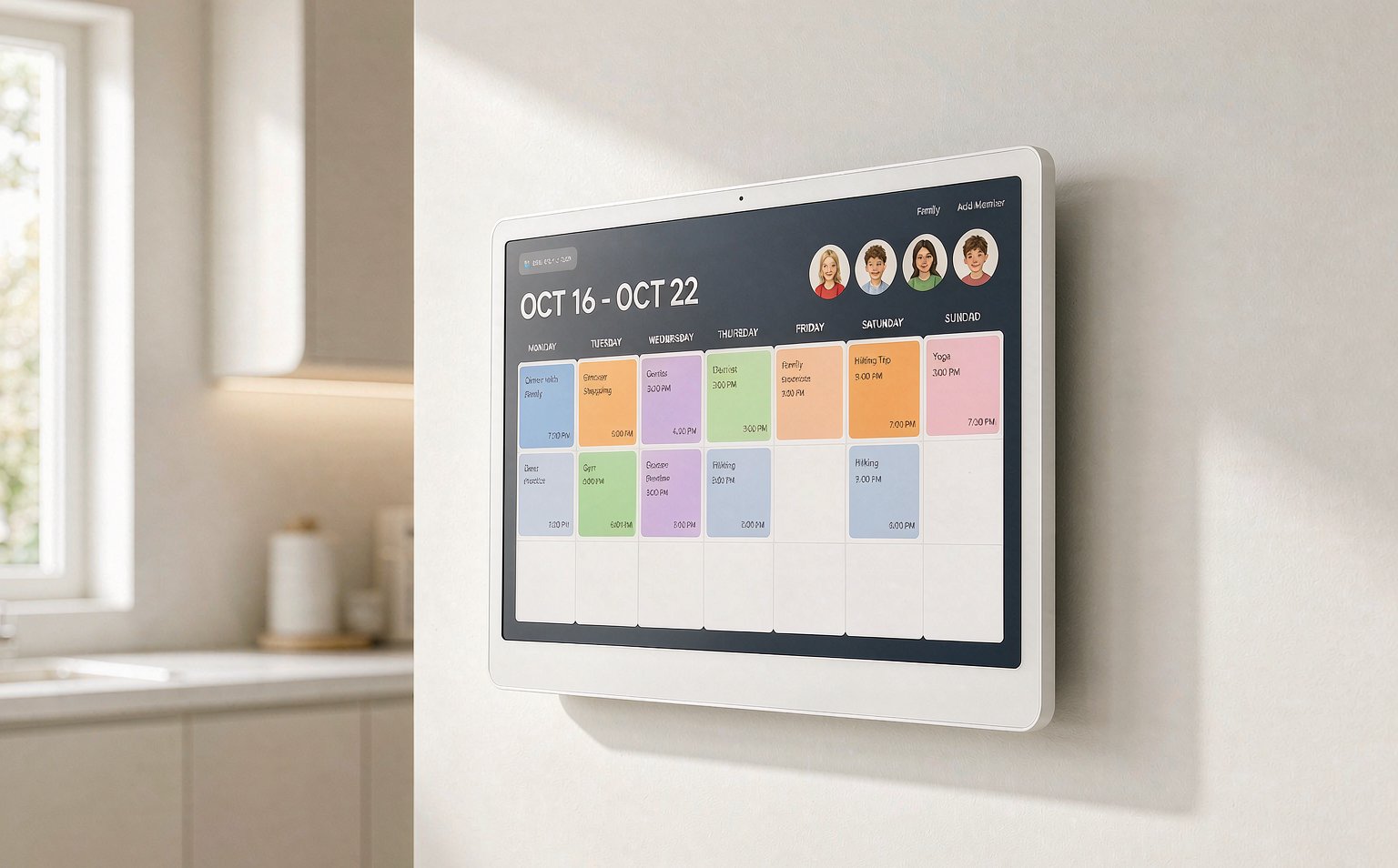 Reachael Smart Family Calendar